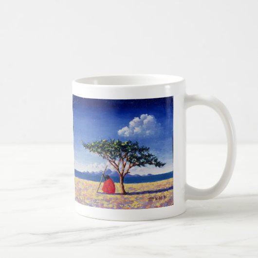 Unter dem Akazien-Baum 1991 Kaffeetasse (Rechts)