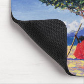 Unter dem Akazien-Baum 1991 Mousepad (Ecke)