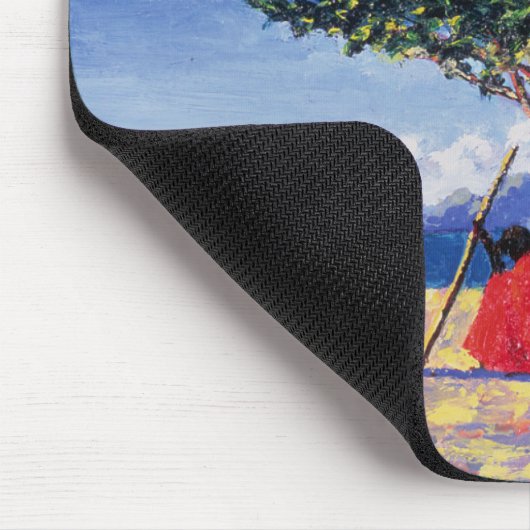 Unter dem Akazien-Baum 1991 Mousepad (Ecke)