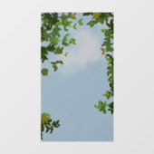 unter dem Apfelbaum Fensteraufkleber (Blatt)