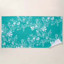 Unter dem Aquamarinen Meeresmuster