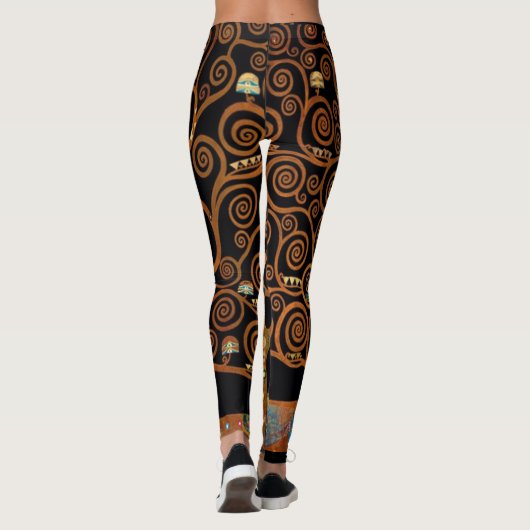 Unter dem Baum des Lebens, Gustav Klimt, Leggings (Rückseite)