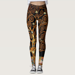 Unter dem Baum des Lebens, Gustav Klimt, Leggings