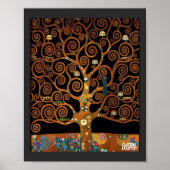 Unter dem Baum des Lebens von Gustav Klimt, Poster (Vorne)