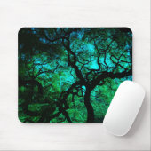 Unter dem Baum in Türkis II Mousepad (Mit Mouse)