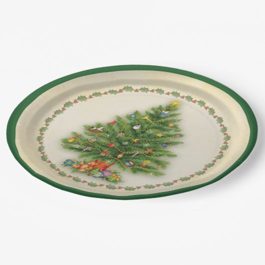 Unter dem Baum Pappteller (Schrägansicht)