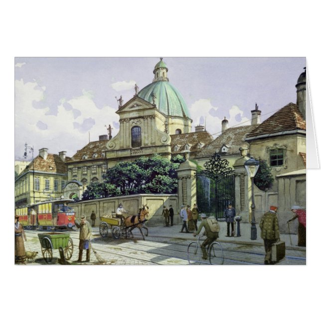 Unter dem Belvedere-Palast in Wien (Vorderseite (Horizontal))