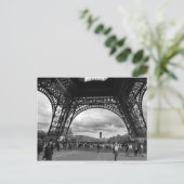 Unter dem berühmten Turm Postkarte (Stehend Vorderseite)