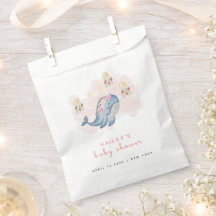 Unter dem Bild Sweet Whale Floral Baby Shower