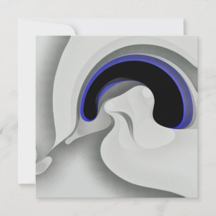 Unter dem Blau: Abstrakt grau, schwarz und blau