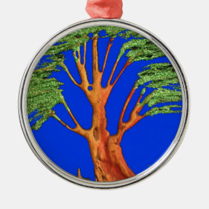 Unter dem blauen Himmel: Die Akazien-Sammlung Silbernes Ornament