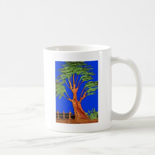 Unter dem blauen Himmel: Die Sammlung Acacia Tree Kaffeetasse (Rechts)
