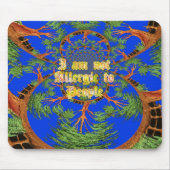 Unter dem blauen Himmel: Die Sammlung Acacia Tree Mousepad (Vorne)
