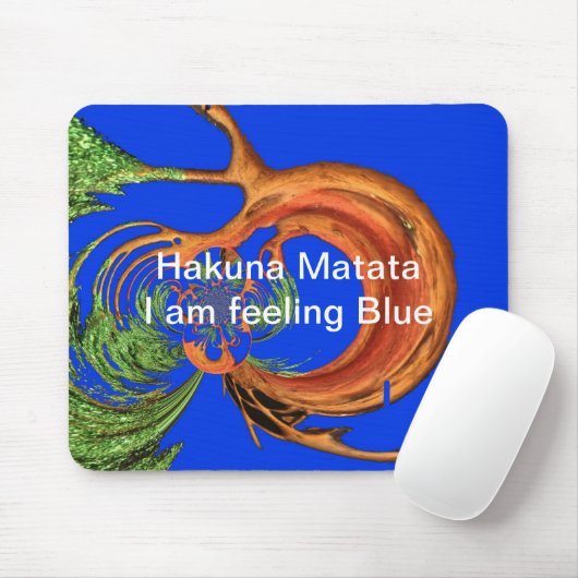 Unter dem blauen Himmel: Die Sammlung Acacia Tree Mousepad (Mit Mouse)