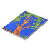 Unter dem blauen Himmel: Die Sammlung Acacia Tree Notizblock (Rotiert)