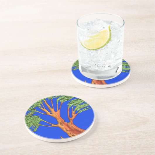 Unter dem blauen Himmel: Die Sammlung Acacia Tree Untersetzer (Seite)