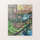 Unter dem Bridge-Puzzle Puzzle (Vertikal)