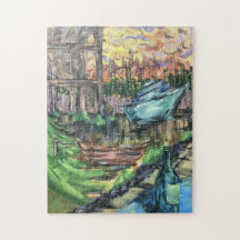 Unter dem Bridge-Puzzle