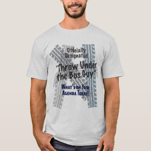 Unter dem Bus-Typ-grundlegenden T - Shirt