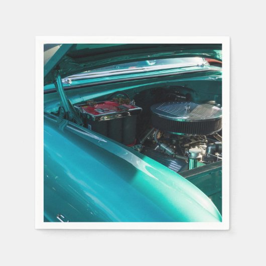 Unter dem Deckmantel Serviette (Vorderseite)