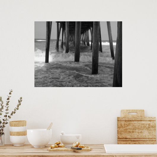 Unter dem Dock Poster (Küche)