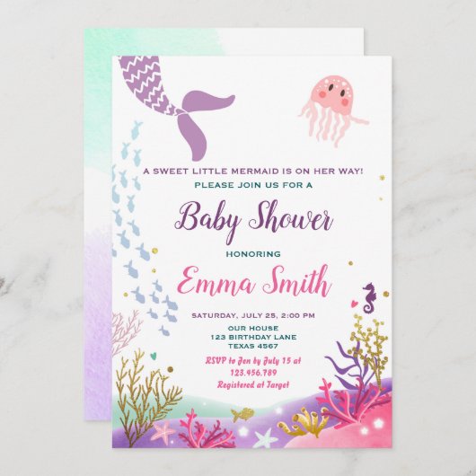 Unter dem einladung (Vorne/Hinten)