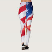 Unter dem Falten des Banners Leggings (Rückseite)