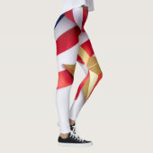 Unter dem Falten des Banners Leggings (Rechts)