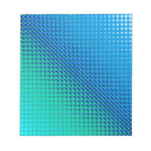 Unter dem Glas Notizblock