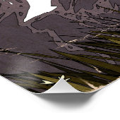 unter dem Glühen des Abends Poster (Ecke)