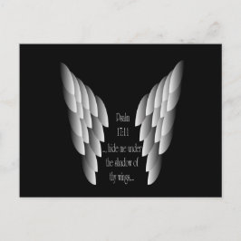 Unter dem Gods Wings Poster Postkarte