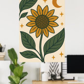 Unter dem Himmel Poster (Heimbüro)