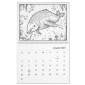 Unter dem Kalender der Meeresfarben (Jan 2027)