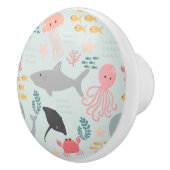 Unter dem Keramik-Knotenpunkt Meeresfreunde Keramikknauf (Rechts)