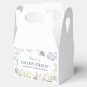 Unter dem Kindergeburtstag des Blauen Ozeans Geschenkschachtel (Geöffnet)