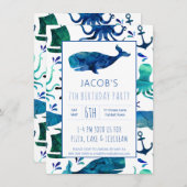 Unter dem Kindergeburtstag des Meereswassers (Vorne/Hinten)