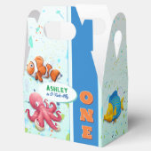 Unter dem Kindergeburtstag Geschenkschachtel (Geöffnet)