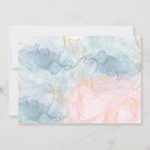 Unter dem Kindergeburtstag Mermaids Einladung (Rückseite)