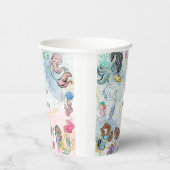 Unter dem Kindergeburtstag Mermaids Pappbecher (Rechts)