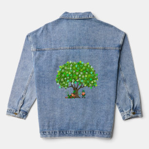 Unter dem Kleeblatt Tree Denim Jacket Jeansjacke
