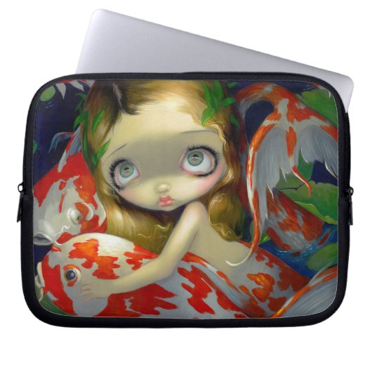 "Unter dem Koi" Elektronik-Tasche Laptopschutzhülle (Vorderseite)
