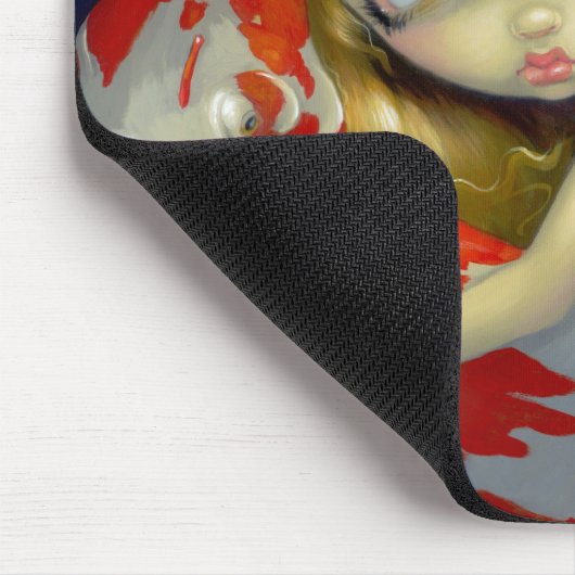"Unter dem Koi" Mousepad (Ecke)