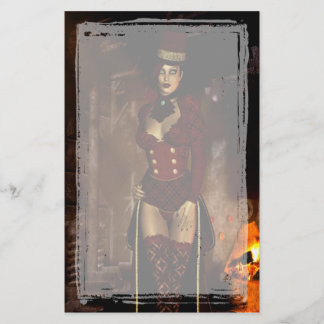 Unter dem legendären gotischen Steampunkstadium Briefpapier