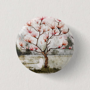 Unter dem Magnolienbaum Button