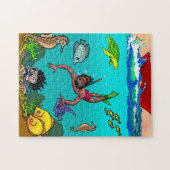 Unter dem Meer, 11" x 14", 252 Stück Jigsaw Puzzle (Horizontal)
