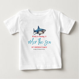 Unter dem Meer 1. Geburtstag Party Baby T-shirt