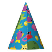Unter dem Meer 1. Geburtstag Party Hats Partyhütchen (Rückseite)