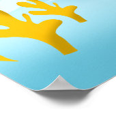 UNTER DEM MEER 36 x 24 ART DRUCKEN Poster (Ecke)