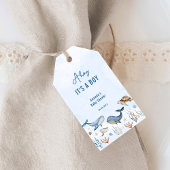 Unter dem Meer Ahoy ist eine Baby-Dusche. Geschenkanhänger