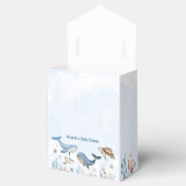 Unter dem Meer Ahoy ist eine Baby-Dusche. Geschenkschachtel (Geöffnet)